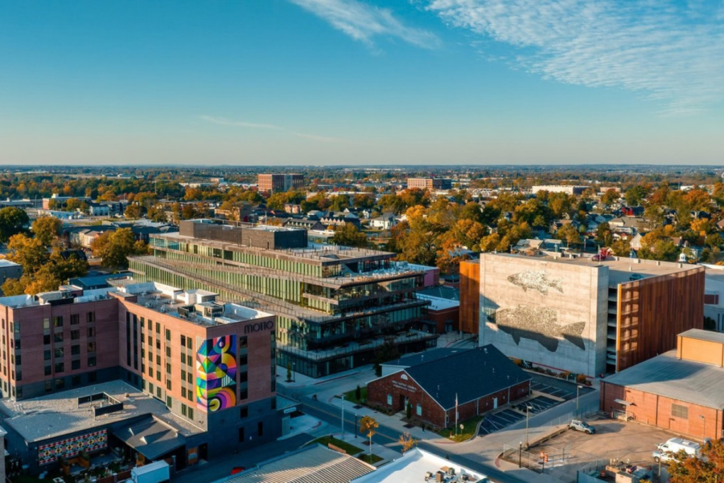 Northwest Arkansas landscape + buildings